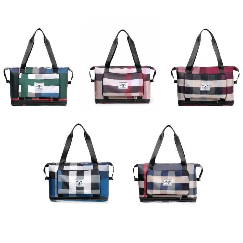 Large Capacity Folding Travel Bag Waterproof Carry on Bag