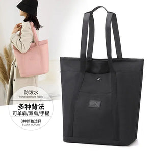 Large Capacity Casual Women Shoulder Pack Soft Storage Totes Bag