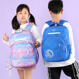 Large Capacity Junior High Boys School Bags Students Bag Travel Waterproof Child