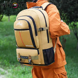 Large Capacity Mountaineering Bag Oxford Fitness Backpack Waterproof