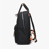 Large Capacity Nylon Waterproof Backpack Women Student School Bag Laptop Bag