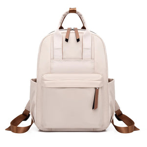 Large Capacity Nylon Waterproof Backpack Women Student School Bag Laptop Bag