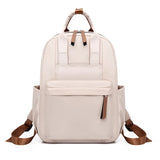 Large Capacity Nylon Waterproof Backpack Women Student School Bag Laptop Bag