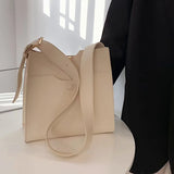 Large Capacity One Shoulder Bags Women's PU Leather High Style Female