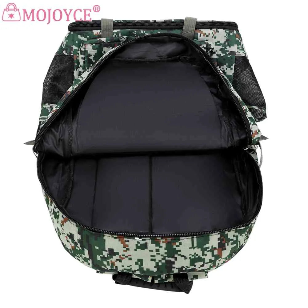 Large Capacity Outdoor Backpack Camo Camping Bag Multi-Pockets