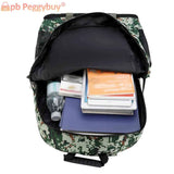 Large Capacity Outdoor Backpack Oxford Camouflage Trekking Rucksack Waterproof