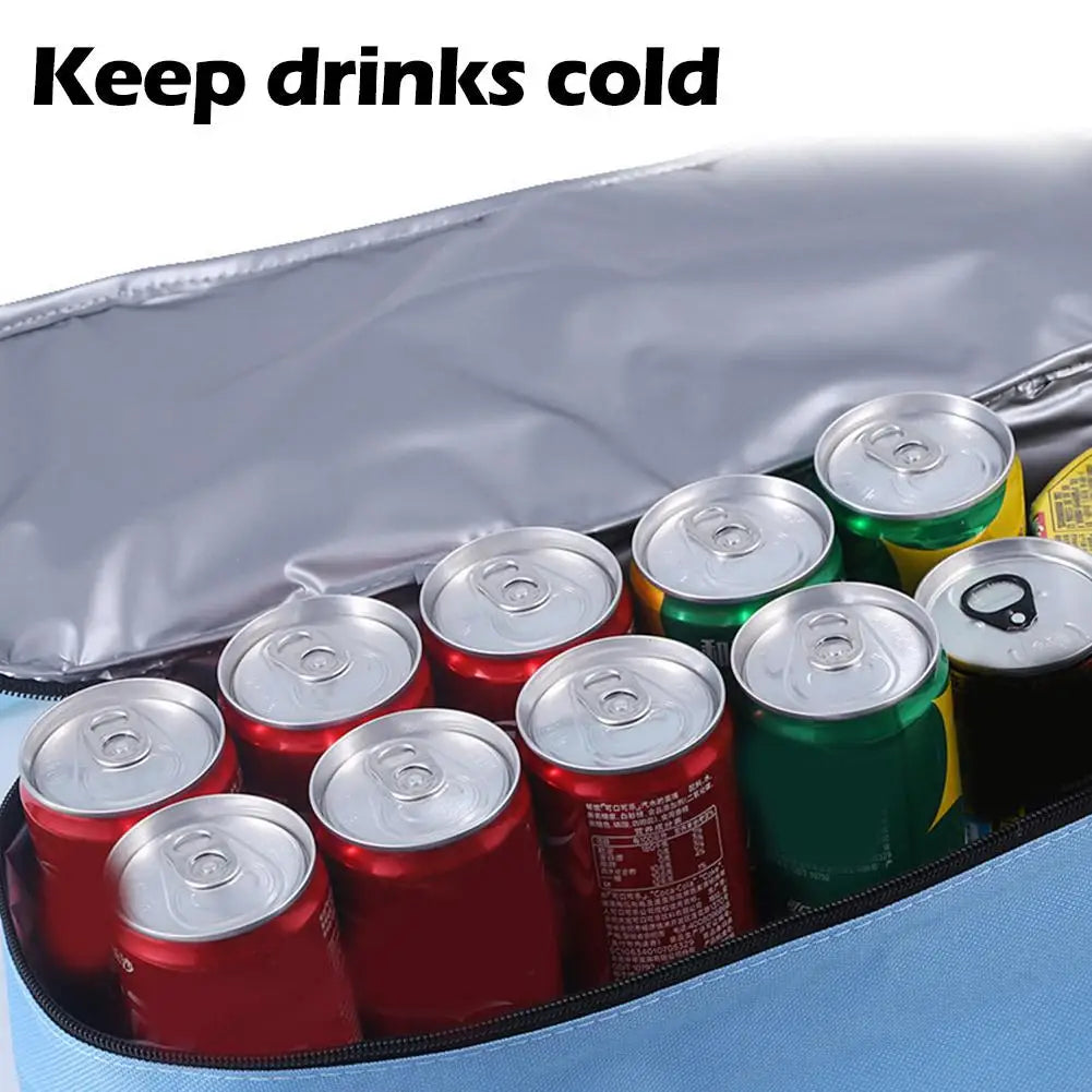 Large Capacity Beach Picnic Bag Double-Layer Insulation