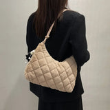 Plush Women's Bag Furry Big Shoulder Bag Winter Handbags Tote Female Bag