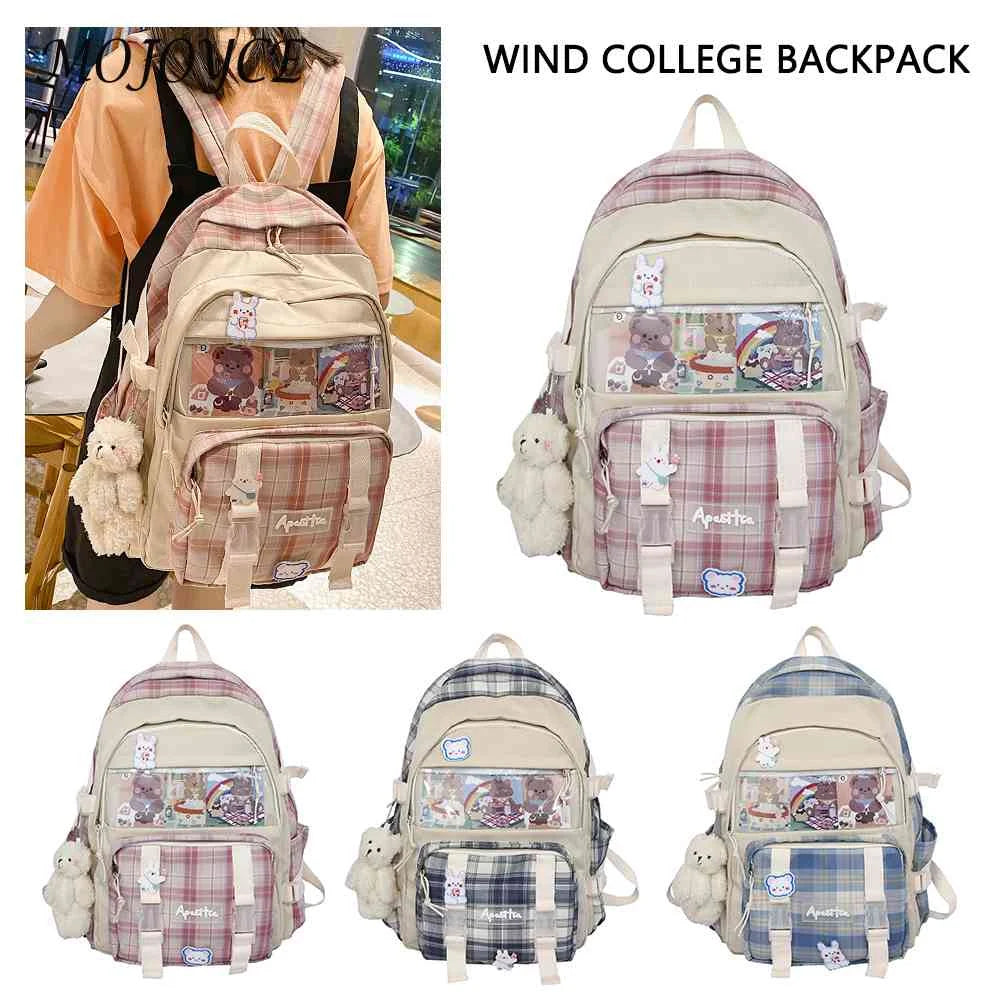 Large-Capacity School Bag Junior High School Boys Girls Shoulder Bag Printing