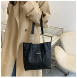 Large Capacity Shoulder Bags For Women Chain Tote Bags