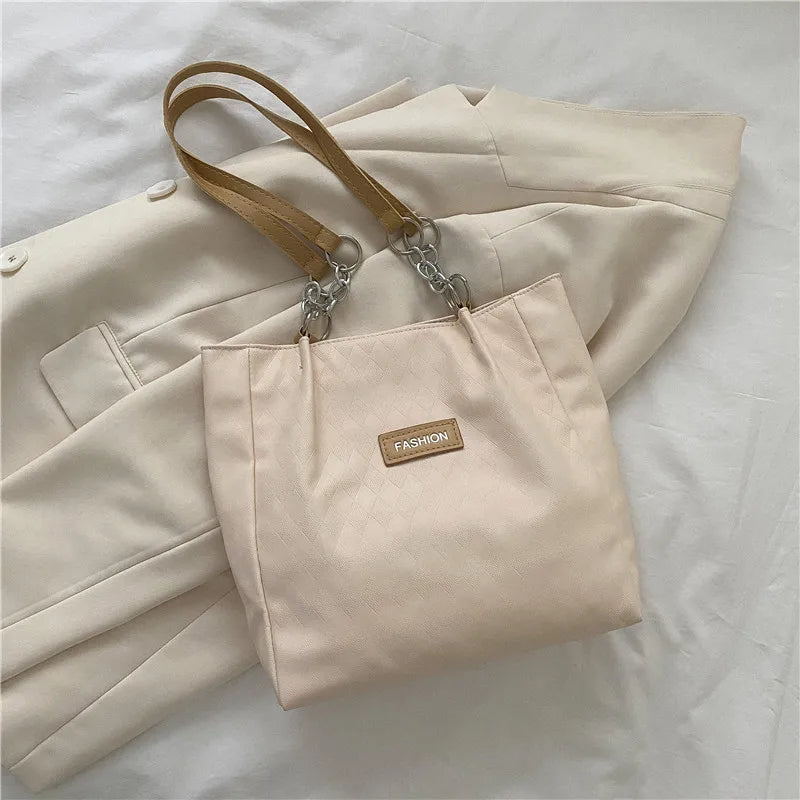 Large Capacity Shoulder Bags For Women Chain Tote Bags