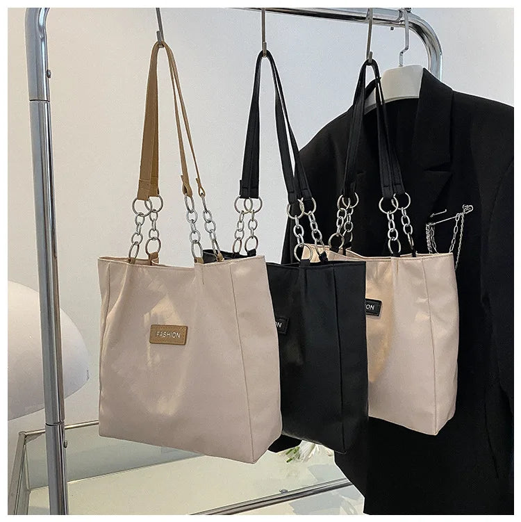 Large Capacity Shoulder Bags For Women Chain Tote Bags
