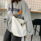 Causal Female Sling Bag Canvas Shoulder Handbag Crossbody Clutches