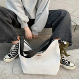 Causal Female Sling Bag Canvas Shoulder Handbag Crossbody Clutches