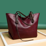 Soft Leather Shoulder Bag Women Handbags Travel Totes Ladies Hand Bags