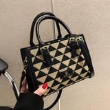 Large Capacity Tote Shoulder Bags Women PU Leather Handbags Vintage Messenger Ba