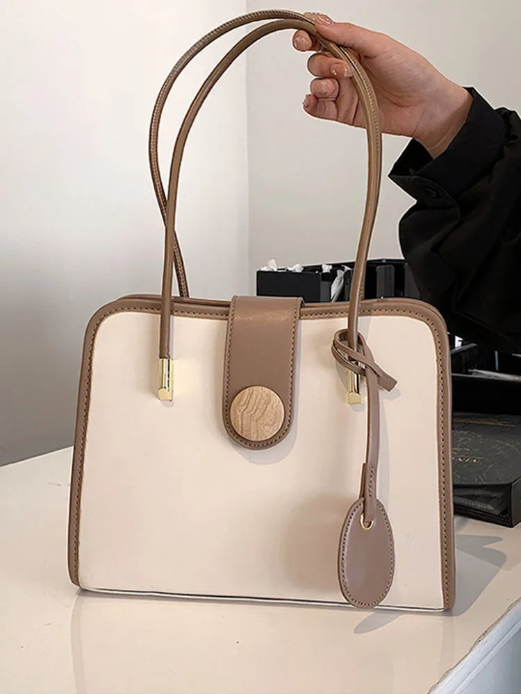 Large Capacity Underarm Bags for Women Pu Leather Tote Women's Bag