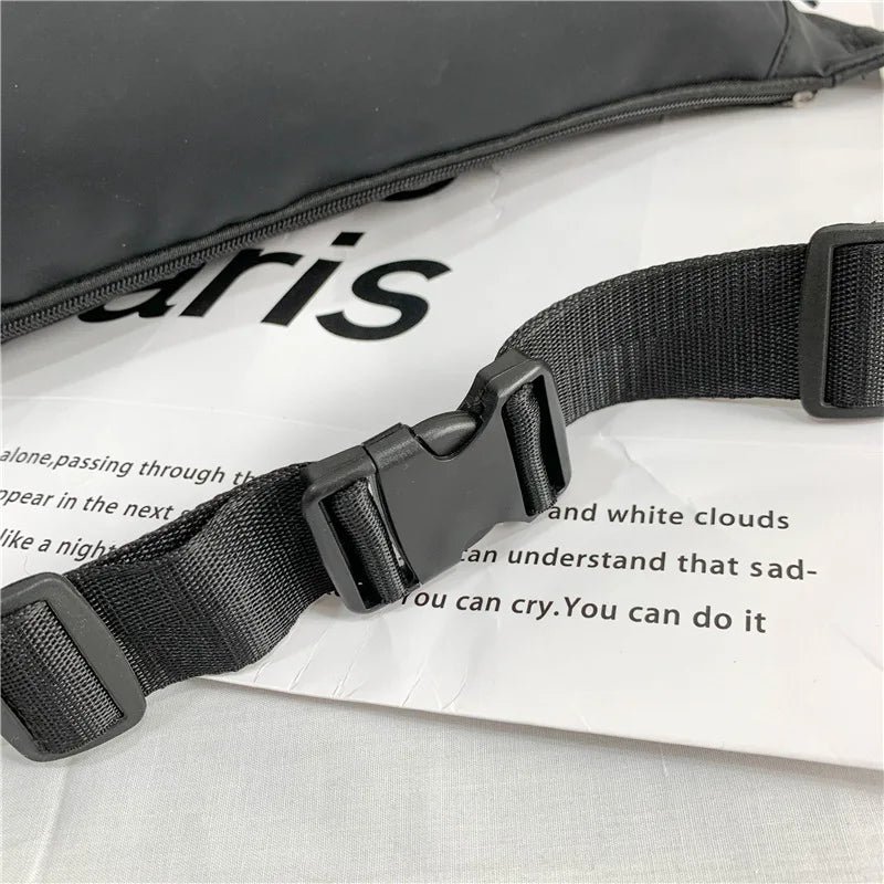 Streetwear Waist Bag Fanny Pack Chest Bags Hip Hop Waist Packs Phone Pocket