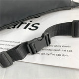 Streetwear Waist Bag Fanny Pack Chest Bags Hip Hop Waist Packs Phone Pocket