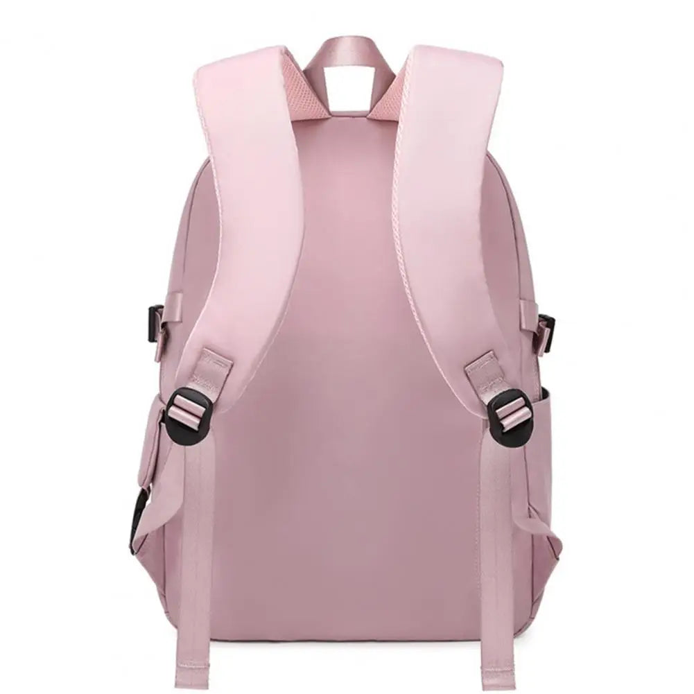 Spacious Zipper Pockets School Backpack