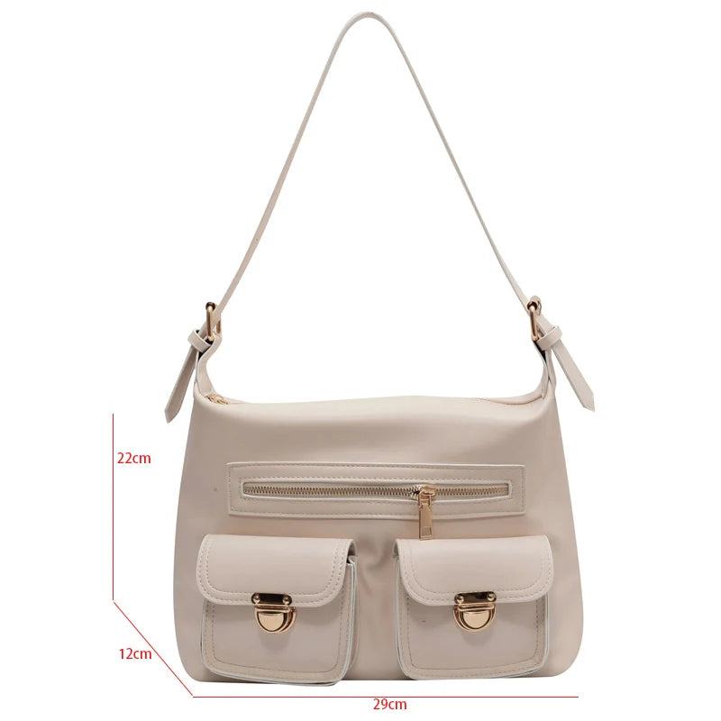 Large Capacity Punk Style Vintage Shoulder Purse Handbags