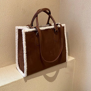 Large Capacity Women Pu Leather Handbags High Ladies Shoulder Messenger Bags Cas