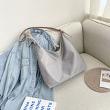 Large Capacity Women Shoulder Bag Nylon Tote Handbag Big Shopping Bags