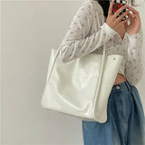 Large Capacity Women Shoulder Bags Soft PU Leather Totes Ladies All-match