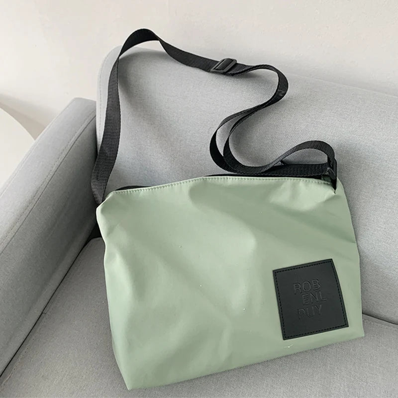 Large Capacity Zipper Shoulder Bags Waterproof Travel Cross Body