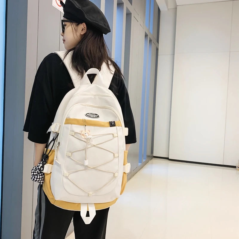 Large Casual Sport Travel Girl Travel School Lady Book College Female Large Back