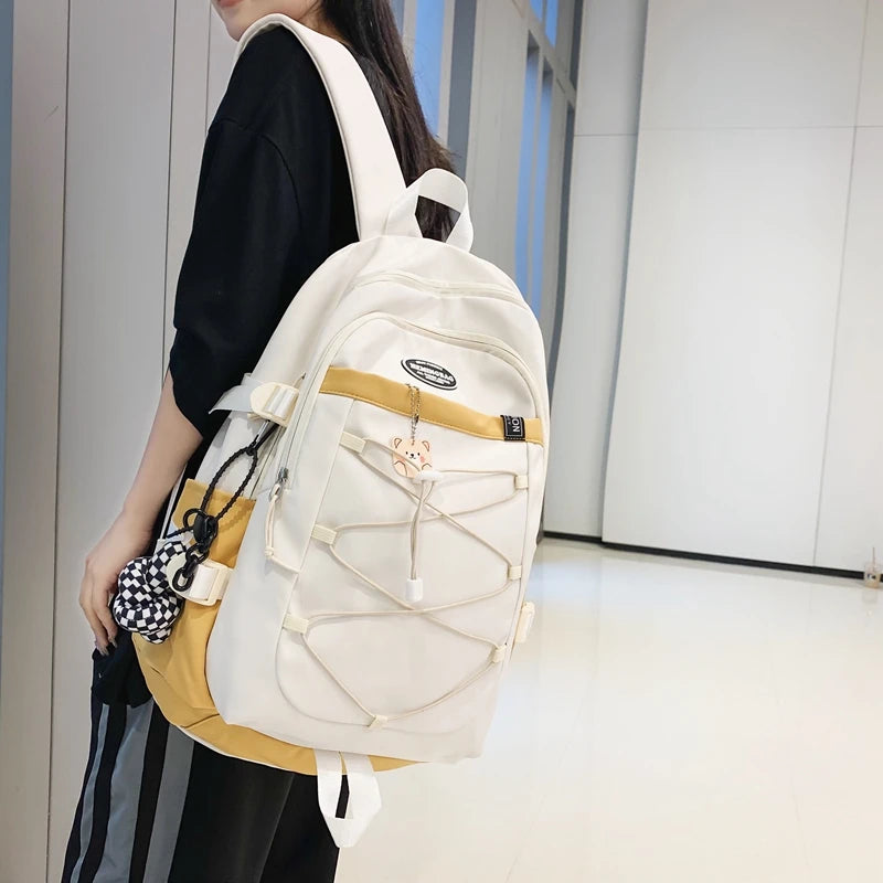 Large Casual Sport Travel Girl Travel School Lady Book College Female Large Back