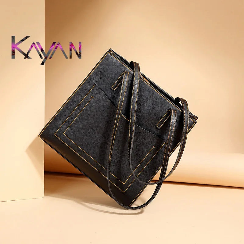 Causal Women's Tote Handbag Thread Ladies Shoulder Bag Shopping Tote Bag