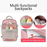 Large Travel Backpack Women Hiking Backpack Waterproof Rucksack Outdoor Casual S