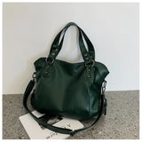 Women Shoulder Bags Big Size Leather Hobos Crossbody Bag Female Travel Shopper