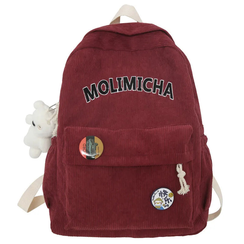 Large-capacity Backpack School Bag Girls Laptop Bag