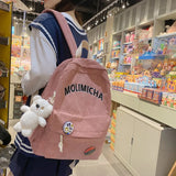 Large-capacity Backpack School Bag Girls Laptop Bag