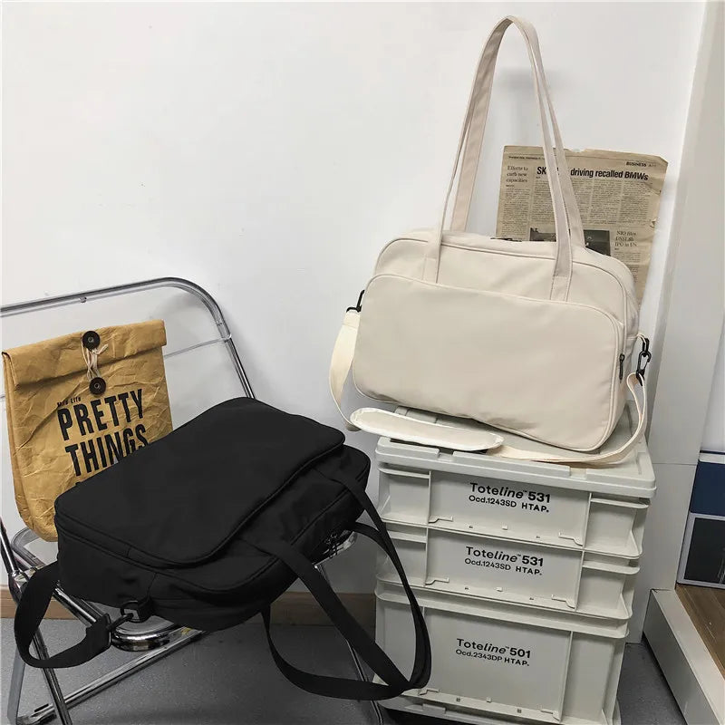 Academy Wind Shoulder Bag for Women - Large Capacity Short-term Travel Bag