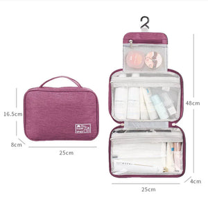 Large-Capacity Wash Cosmetic Bag Travel Makeup Storage Handbag