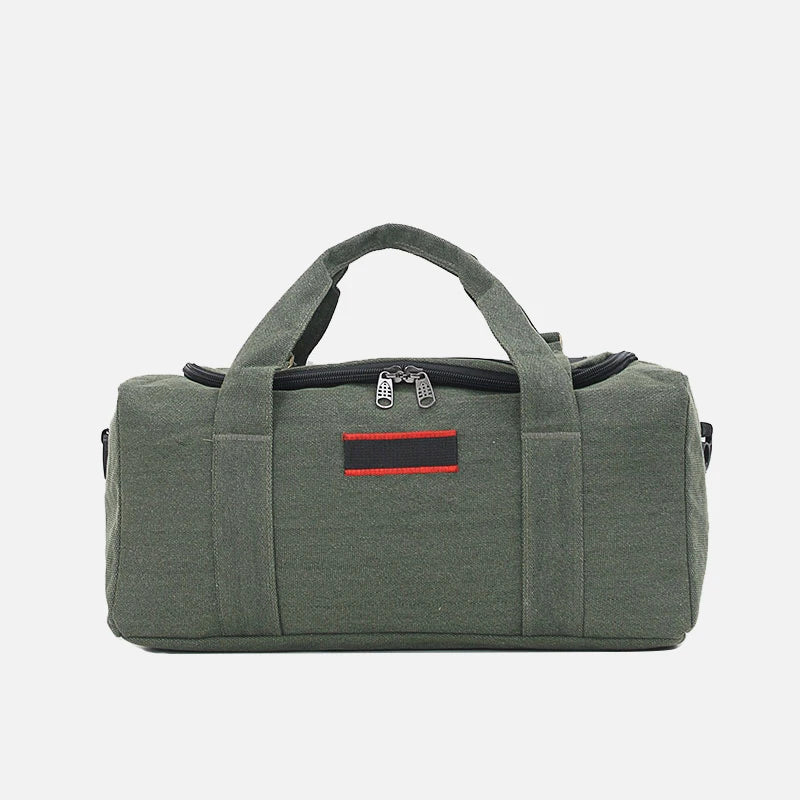 Large-capacity Canvas Travel Bag Hand Luggage Male Female Short-Distance