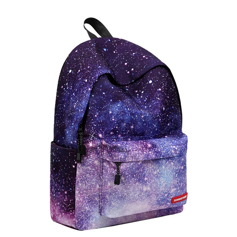Large-Capacity Starry Shoulder Bag for College Women