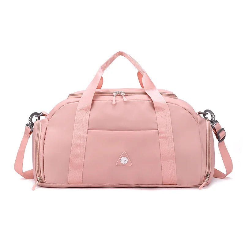 Large Capacity Sports Fitness Bag with Wet Dry Separation
