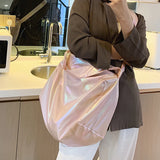Waterproof Nylon Gym Bag Large Capacity Crossbody Shoulder Tote