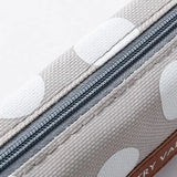 Cartoon Lattice Pencil Case High Capacity Bag