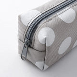 Cartoon Lattice Pencil Case High Capacity Bag