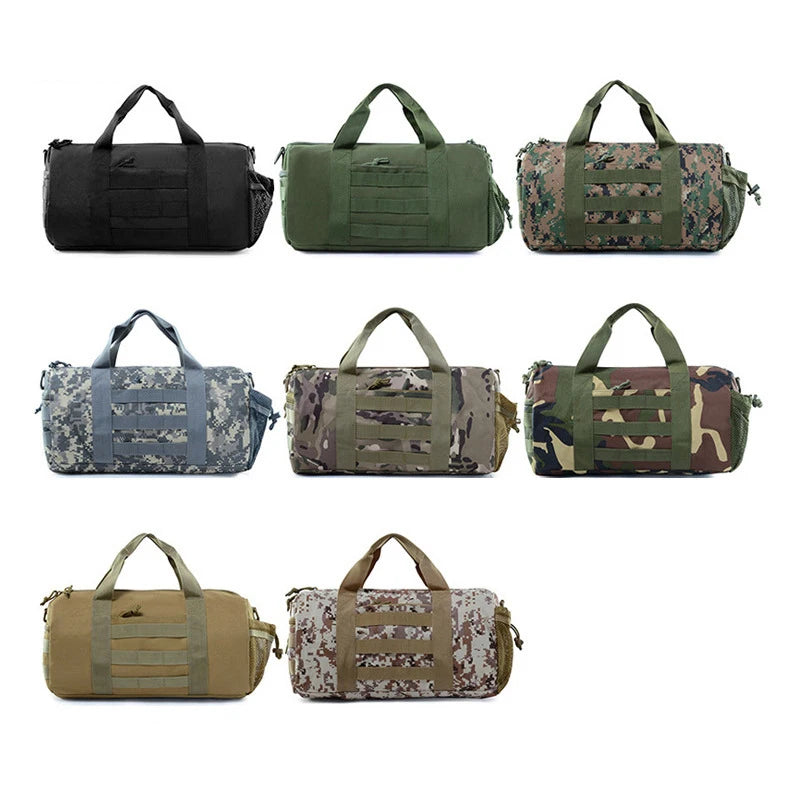 Camouflage Backpack Army Fan Hiking Bag Drum Bag