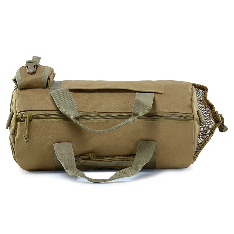 Camouflage Backpack Army Fan Hiking Bag Drum Bag