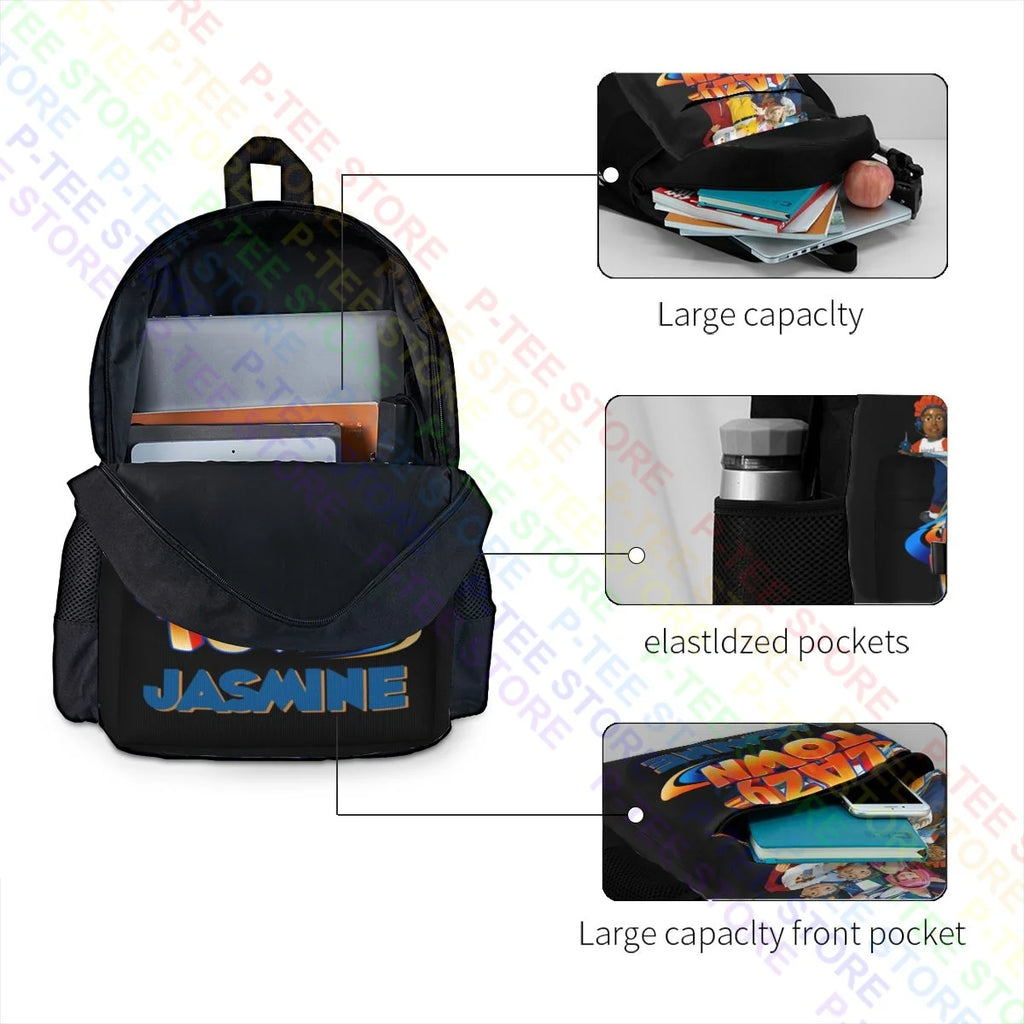 Lazy Town Stephanie Sportacus Backpack Shoe Bag