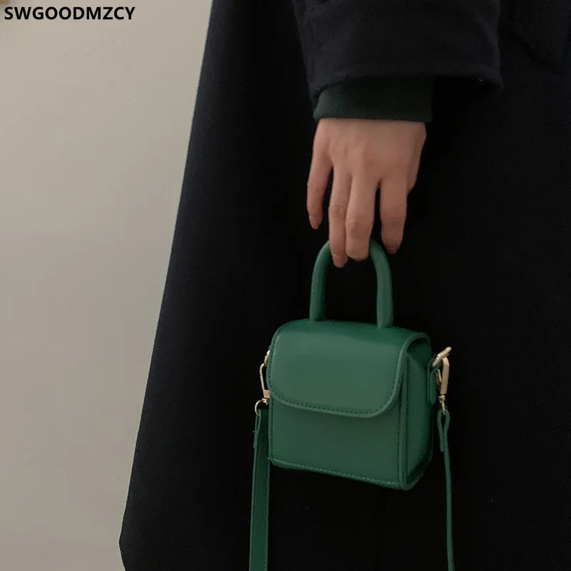 Leather Crossbody Shoulder Bag for Women Mini Bag