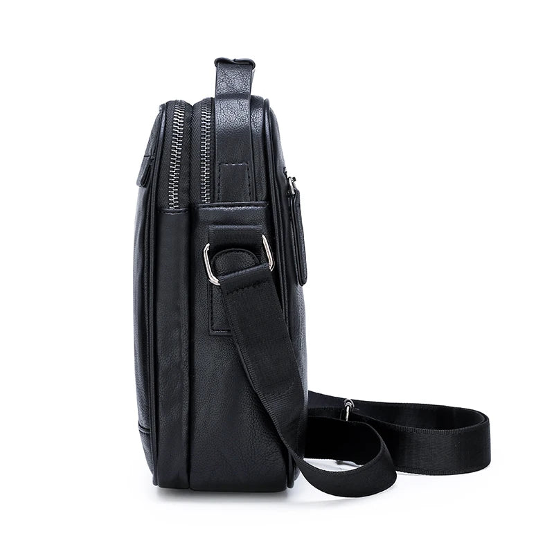 Leather Messenger Bag Handbag Top Male Shoulder Bags Crossbody Bags