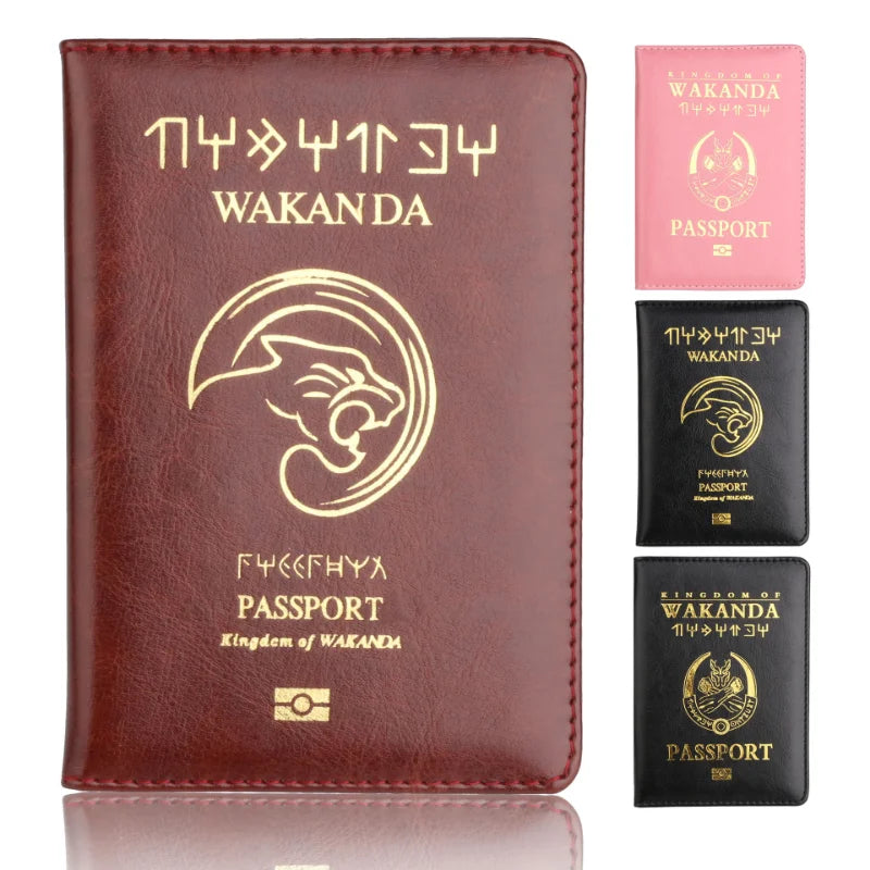 Leather Passport Holder Case Lightweight Travel Wallet Cover